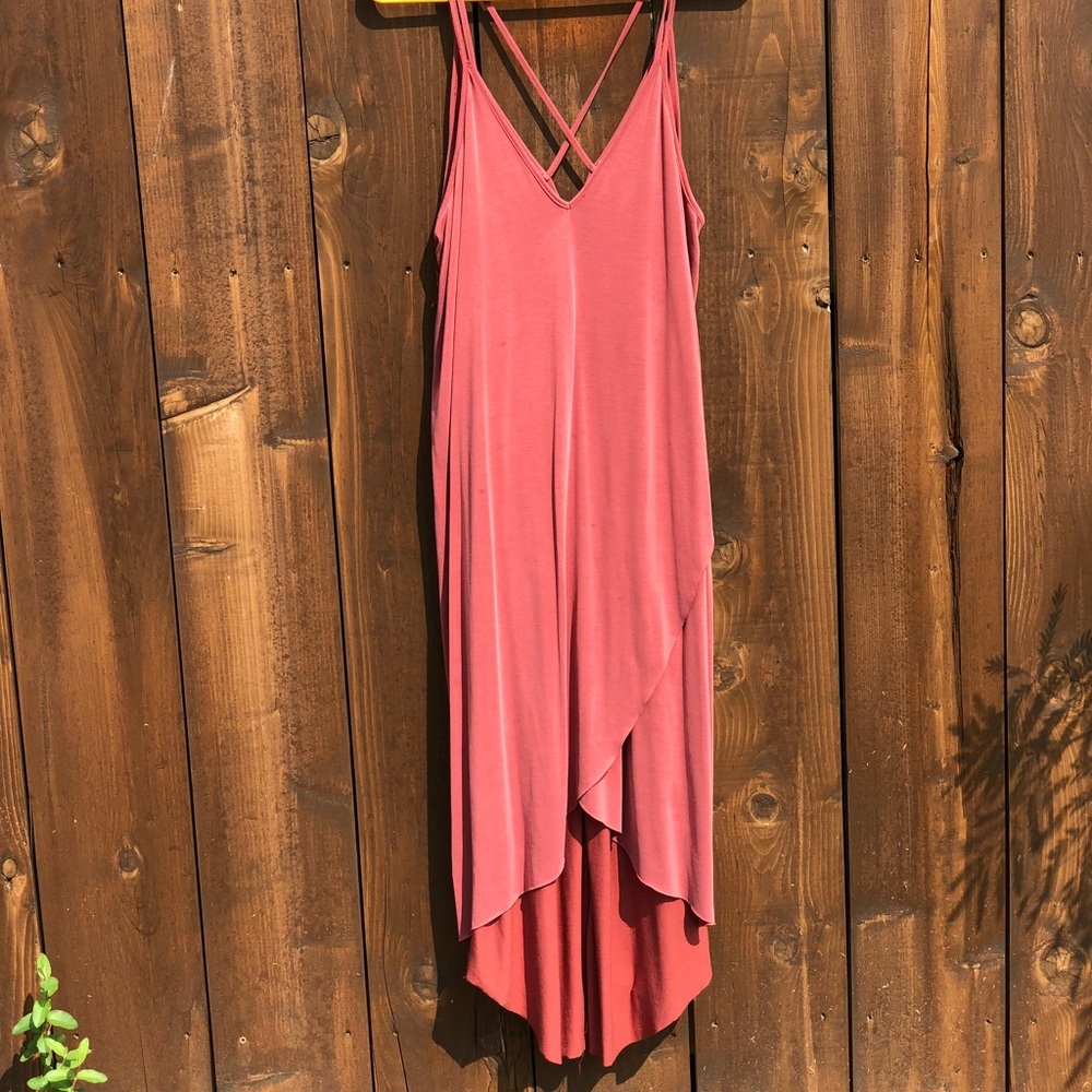 LUSH MIDI DRESS